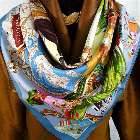 hermes silk scarf 2015|hermes scarves pre owned.